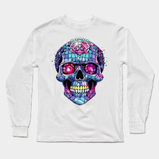 Bejeweled Skull #3 Long Sleeve T-Shirt